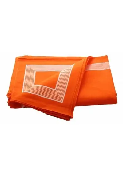 Boeren zakdoek Oranje uni 58 x 58 cm Boeren zakdoek Oranje uni 58 x 58 cm