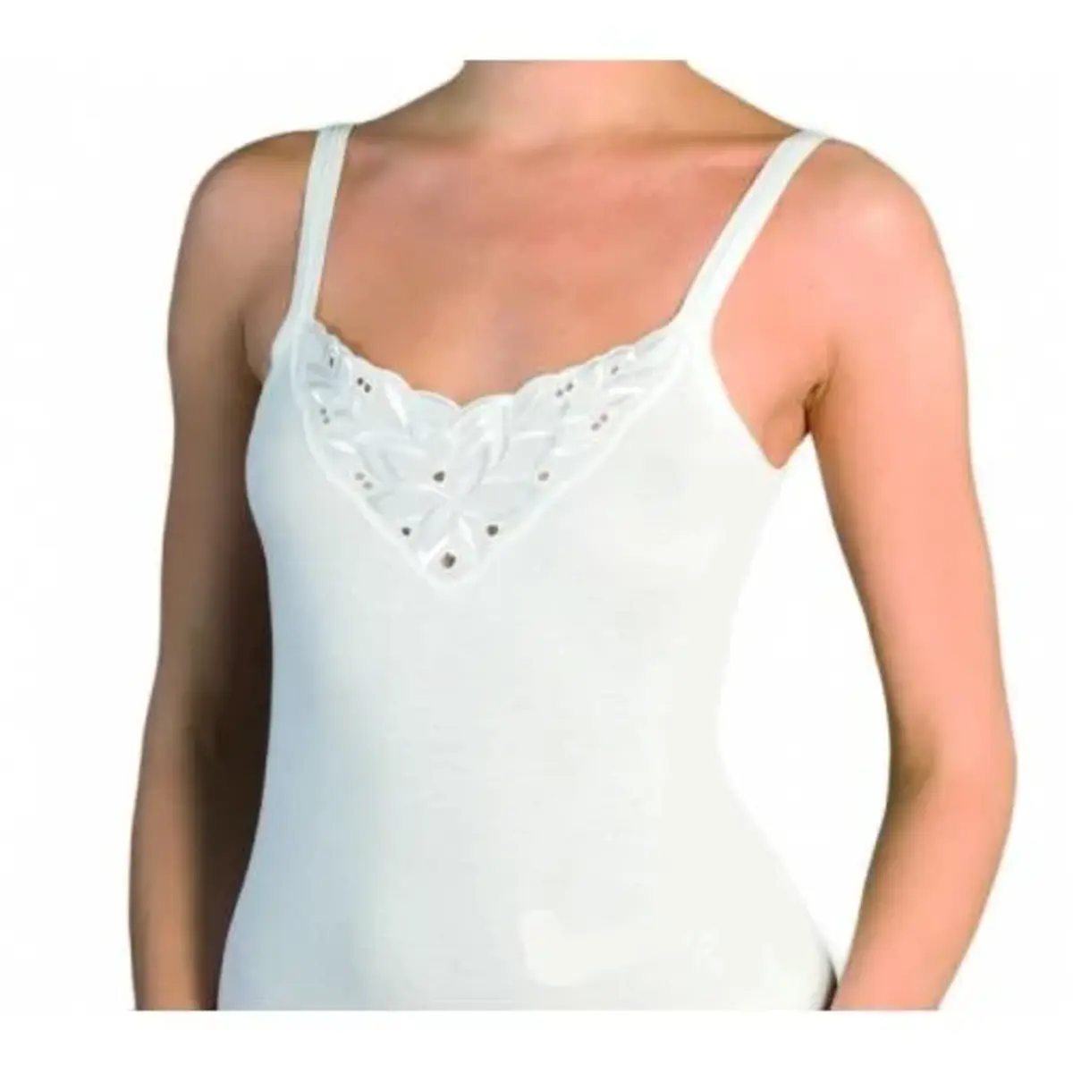 Conta dames hemd smal bandje 420 - katoenen Vrouwen singlet spaghetti bandjes Conta dames hemd smal bandje 420 - katoenen Vrouwen singlet spaghetti bandjes