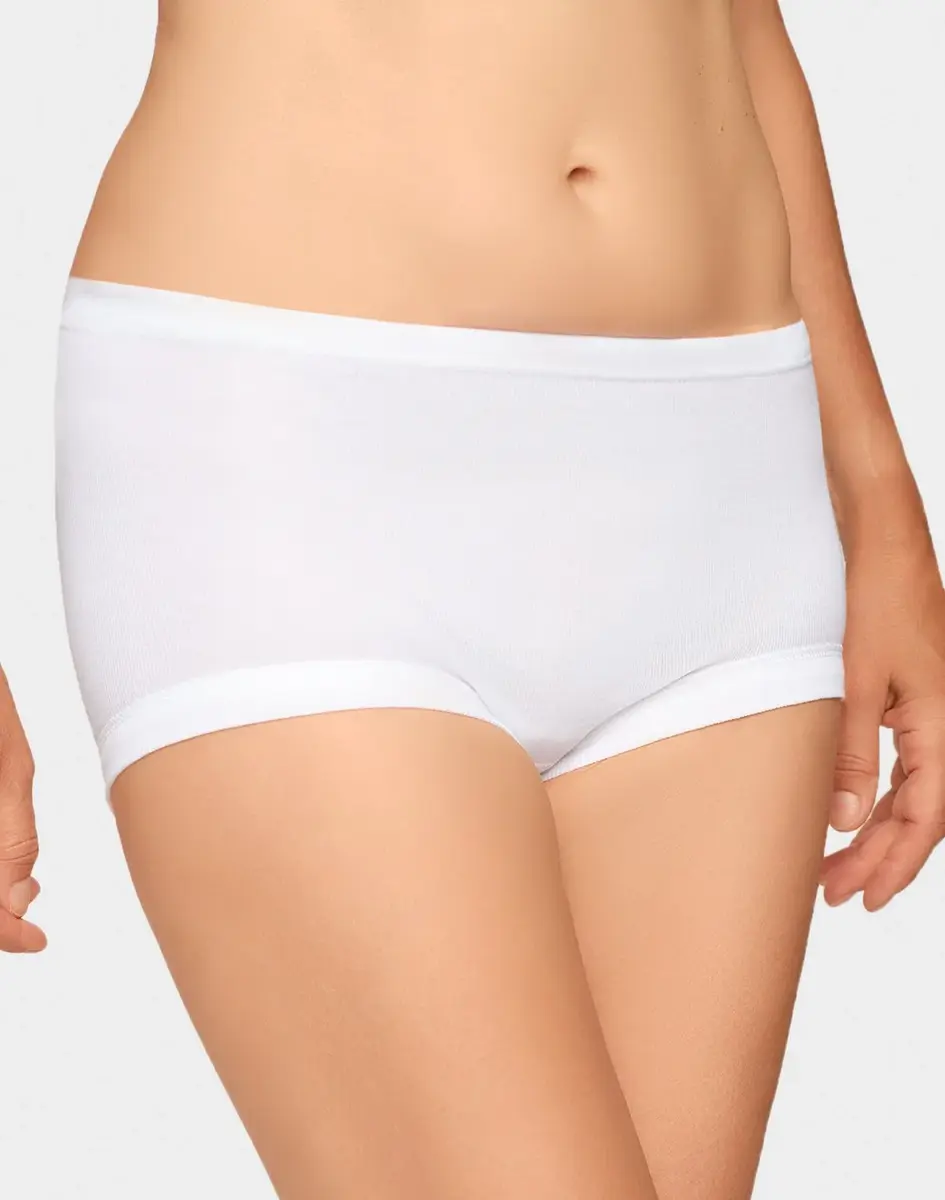 Conta taille slip met zachte katoenen boorden 141 - 100% katoenen ondergoed - Niet irriterend - Klassieke dames onderbroek - Grote maten Conta taille slip met zachte katoenen boorden 141 - 100% katoenen ondergoed - Niet irriterend - Klassieke dames onderbroek - Grote maten