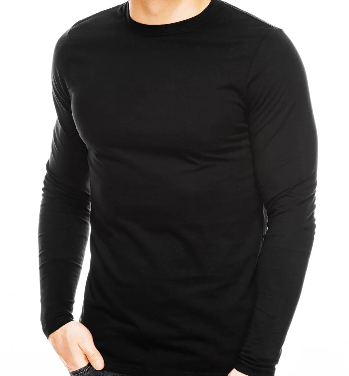 Beeren heren shirt Lange mouw - 100% katoen - Aansluitend ondershirt mannen Beeren heren shirt Lange mouw - 100% katoen - Aansluitend ondershirt mannen