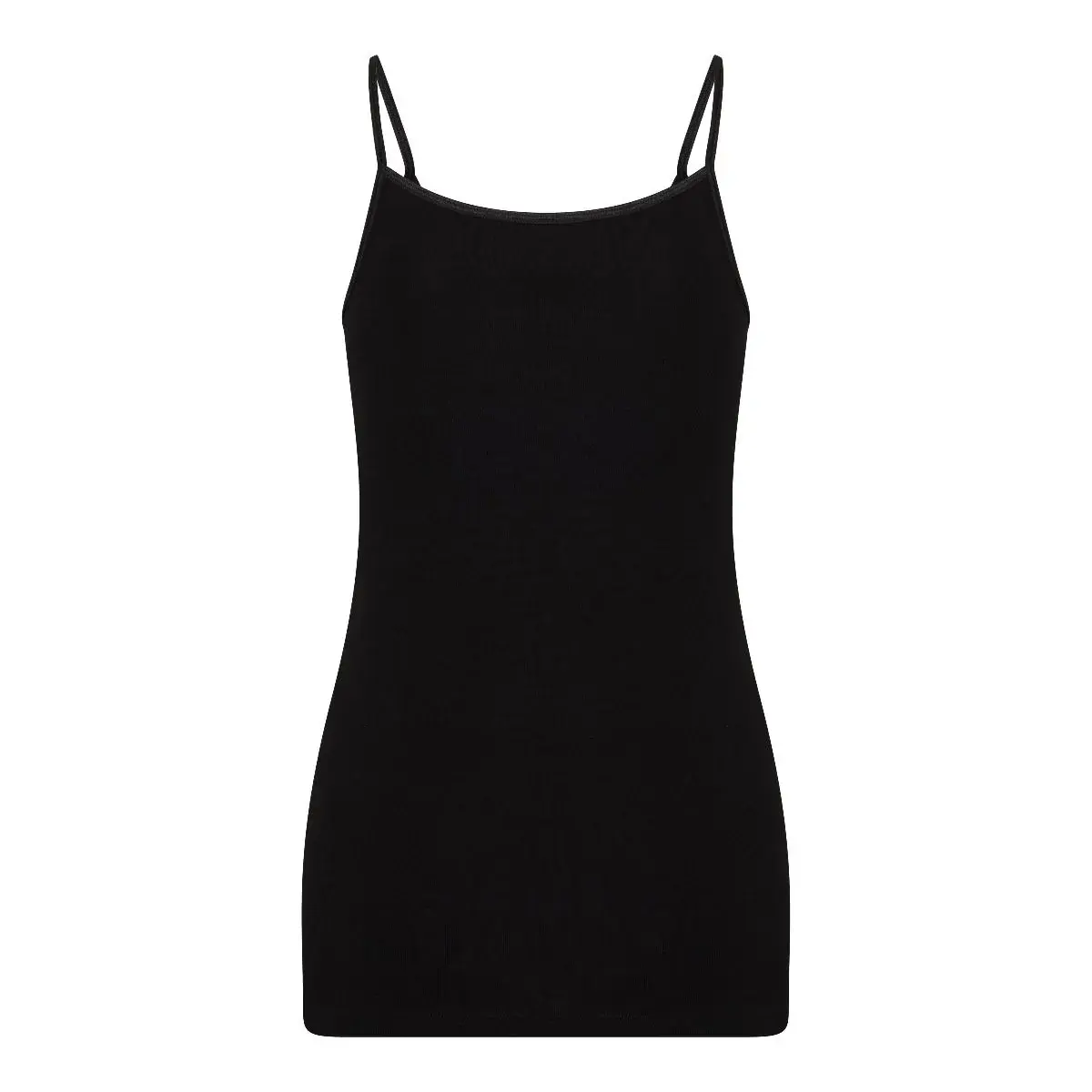 Beeren dames spaghetti hemdje Brigitte - 100% katoenen dames onderhemd - smalle bandjes