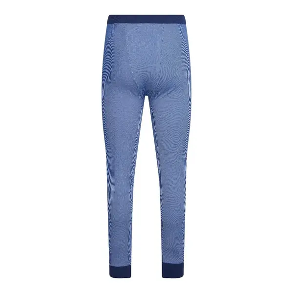 Beeren pantalon, blauwe streep, M2000 - Stevige lange heren onderbroek Beeren pantalon, blauwe streep, M2000 - Stevige lange heren onderbroek