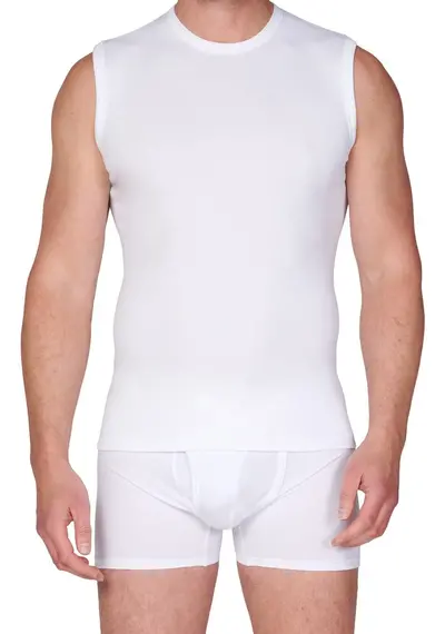 Beeren heren mouwloos shirt katoen Beeren heren mouwloos shirt katoen