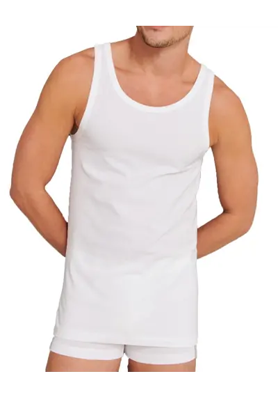Beeren heren onderhemd 100% katoen - singlet wit, M3000 Beeren heren onderhemd 100% katoen - singlet wit, M3000