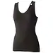 Avet dames hemdje 7528 spencer model - Dames katoenen onderhemd V-hals - Singlet - Zwart