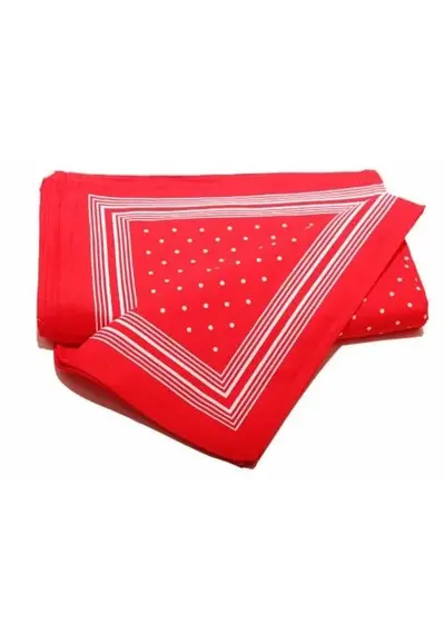 Boeren zakdoek rood kleine stippel 55 x 55 cm Boeren zakdoek rood kleine stippel 55 x 55 cm