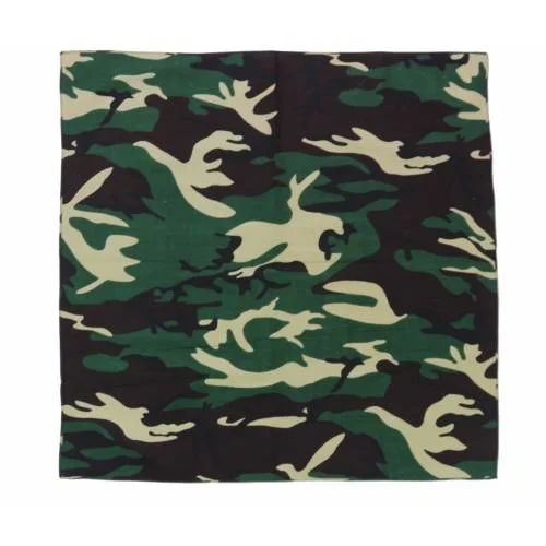 Zakdoek Leger print 54x54 cm - Boerenzakdoek