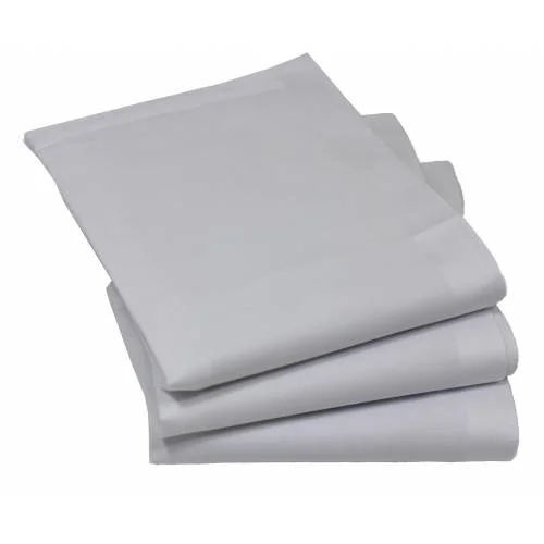 Tiseco 12 Stuks - Dames zakdoeken Luxe wit - Stoffen katoenen zakdoek 100% katoen