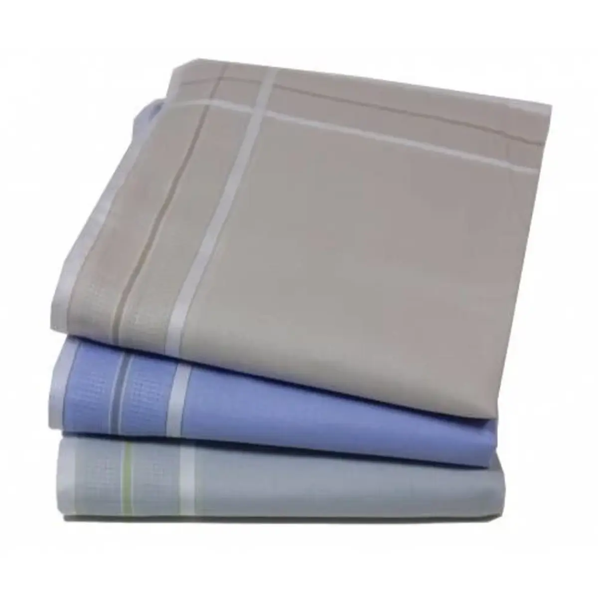 Tiseco 12 stuks - dames zakdoeken Ines Design 35x35 cm - Stoffen katoenen zakdoek