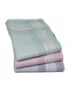 Tiseco 12 Stuks Dames zakdoeken - Big Stripe - Katoenen stoffen zakdoek