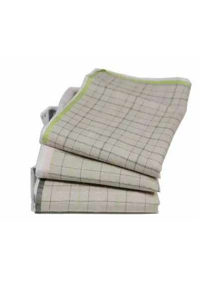 Tiseco 6 stuks - Dames zakdoeken Bamboe Ruit Tiseco 6 stuks - Dames zakdoeken Bamboe Ruit