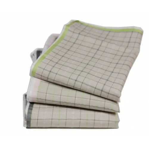 Tiseco 6 stuks - Dames zakdoeken Bamboe Ruit - Zachte stoffen zakdoek