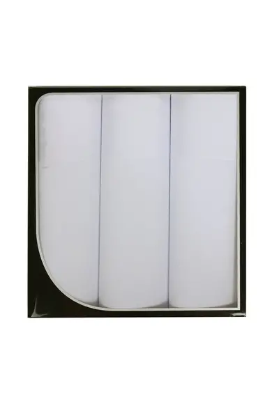 Swan 3 stuks - Heren zakdoeken White Swan 3 stuks - Heren zakdoeken White