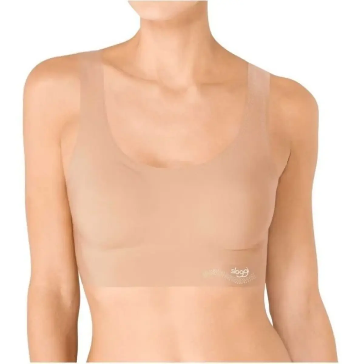 Sloggi Zero Feel Top met vulling - naadloze bh zonder sluiting - Comfort bh Sloggi Zero Feel Top met vulling - naadloze bh zonder sluiting - Comfort bh