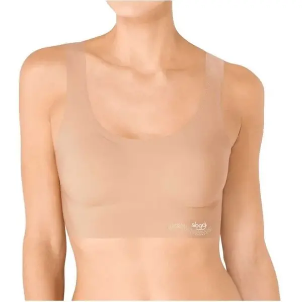 Sloggi Zero Feel Top met vulling - naadloze bh zonder sluiting - Comfort bh