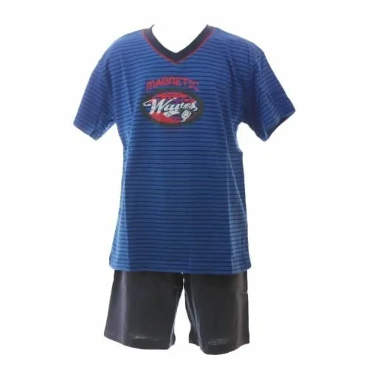 Outfitter jongens shortama Magnetic 2813 - Maat 128 - goedkoop Outfitter jongens shortama Magnetic 2813 - Maat 128 - goedkoop