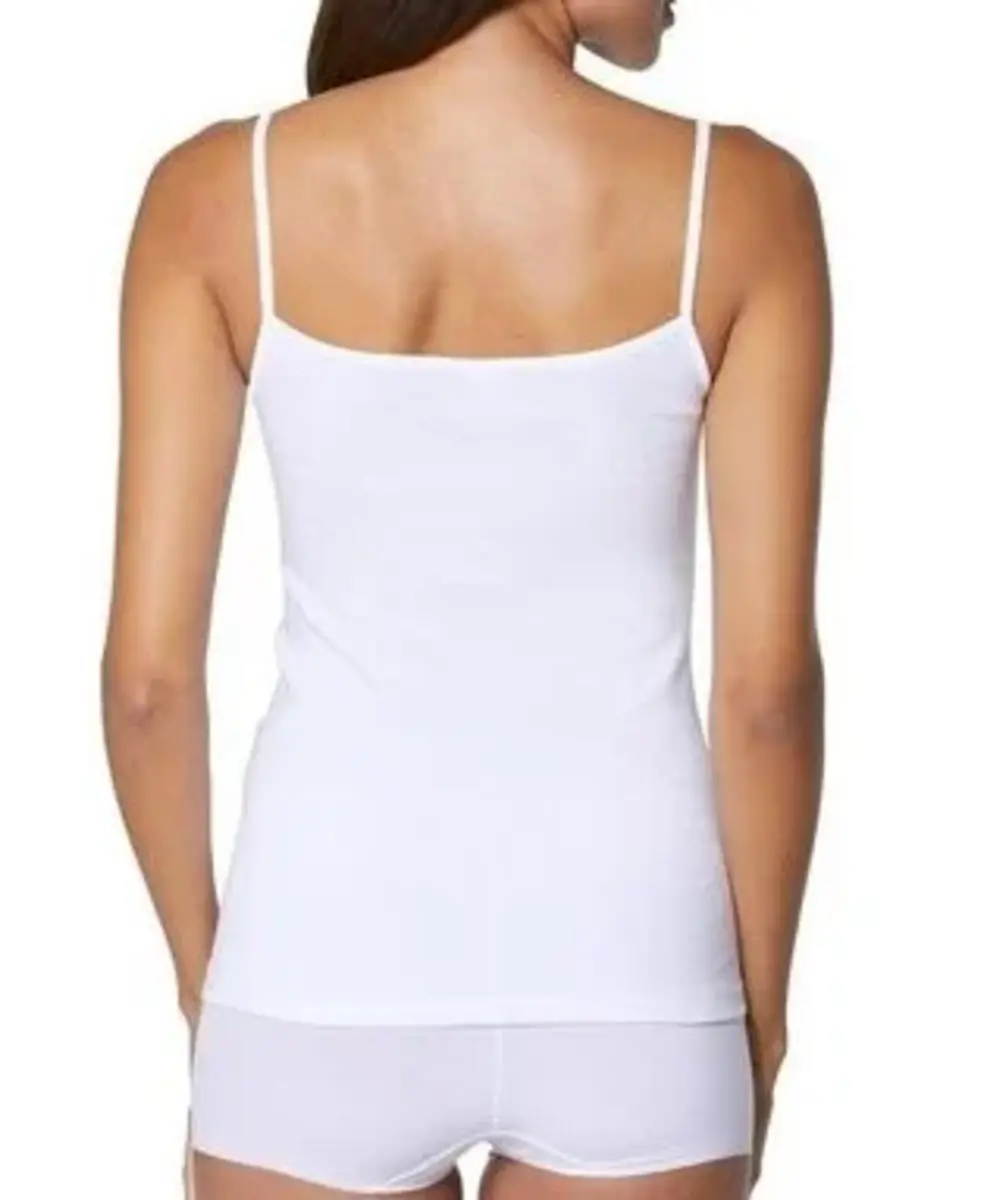 Nina von C dames spaghetti hemd biologisch katoen - Onderhemd - vrouwen singlet 100% katoen Nina von C dames spaghetti hemd biologisch katoen - Onderhemd - vrouwen singlet 100% katoen