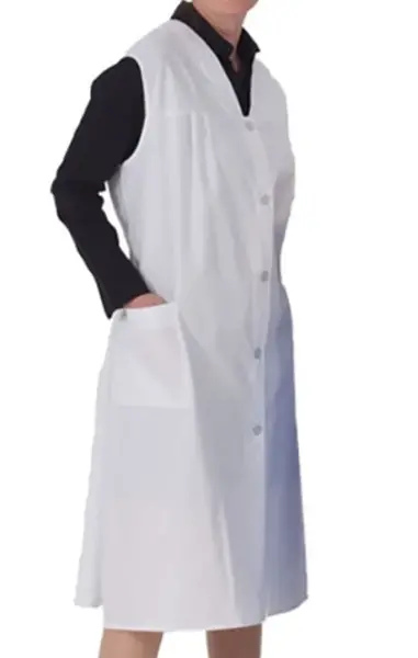 Schriks Jasschort wit mouwloos - Stevige schort Schriks Jasschort wit mouwloos - Stevige schort