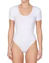J&C string body-bodystocking korte mouw dames / Ronde hals