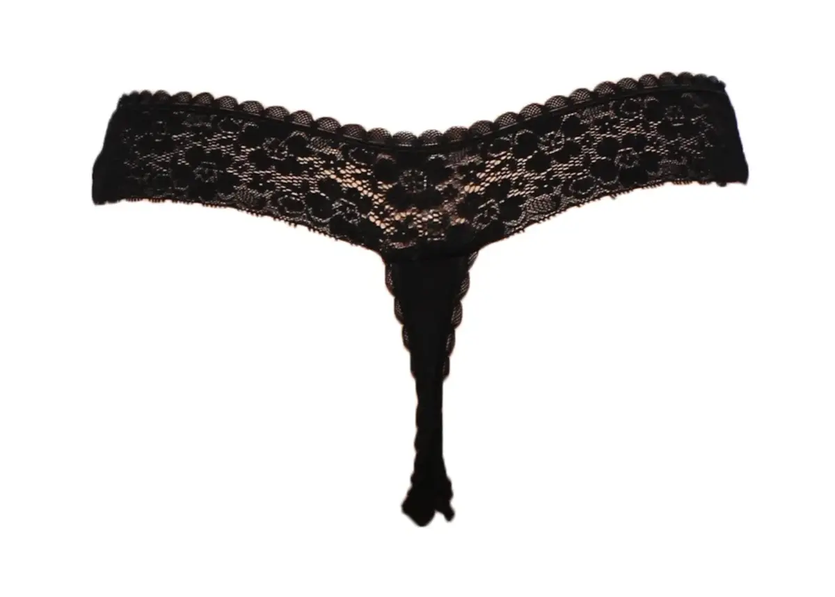 J&C dames string Kant 1605 - Kanten microfiber dames string J&C dames string Kant 1605 - Kanten microfiber dames string