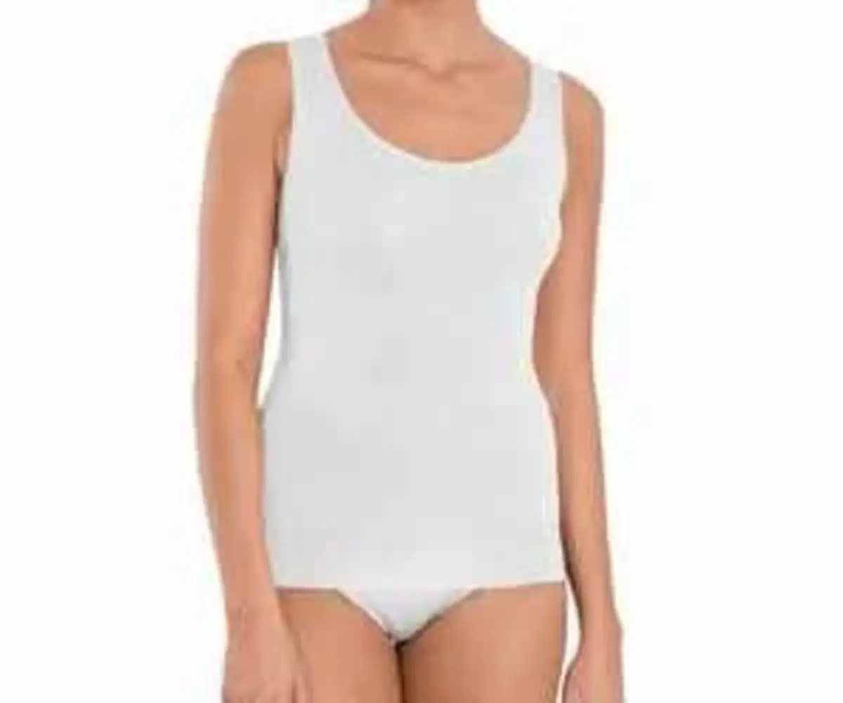 J&C correctie hemd breed bandje 6408 - Shapewear singlet - Correctie J&C correctie hemd breed bandje 6408 - Shapewear singlet - Correctie