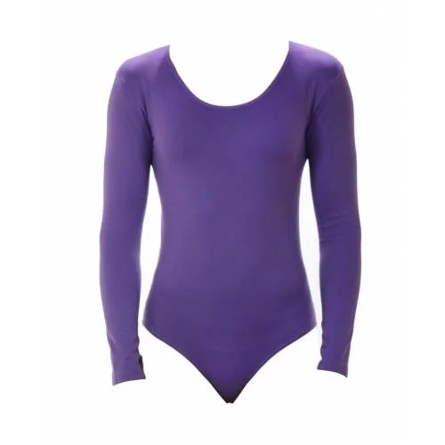 J&C body lange mouw microfiber 6889 - Bodysuit dames - Ronde hals