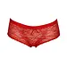 J&C dames microfiber hipster met kant - Rood