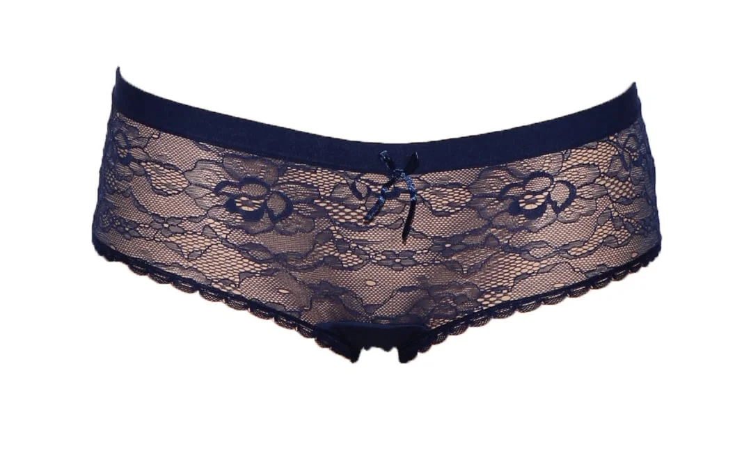 J&C dames microfiber hipster met kant