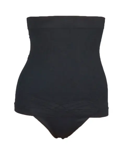 J&C  corrigerende stringband - buikcorrectie - Shapewear buik - zwart - beige