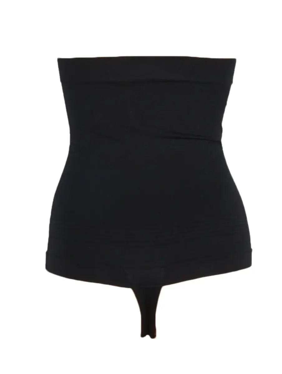 J&C  corrigerende stringband - buikcorrectie - Shapewear buik - zwart - beige