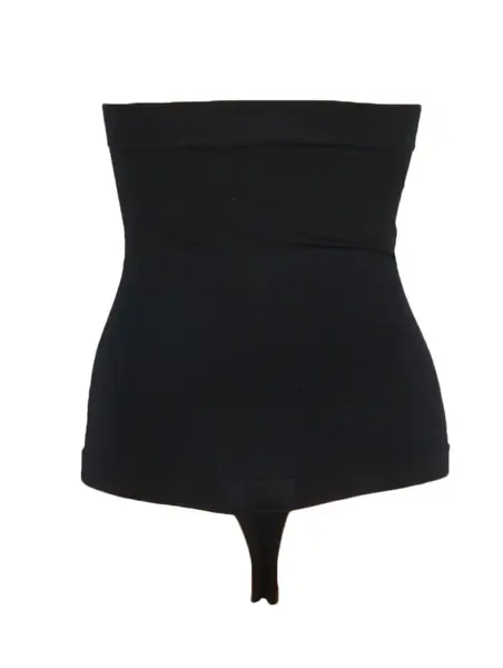 J&C  corrigerende stringband - buikcorrectie - Shapewear buik - zwart - beige