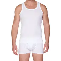 HL-tricot heren hemd wit - 100% Katoen HL-tricot heren hemd wit - 100% Katoen