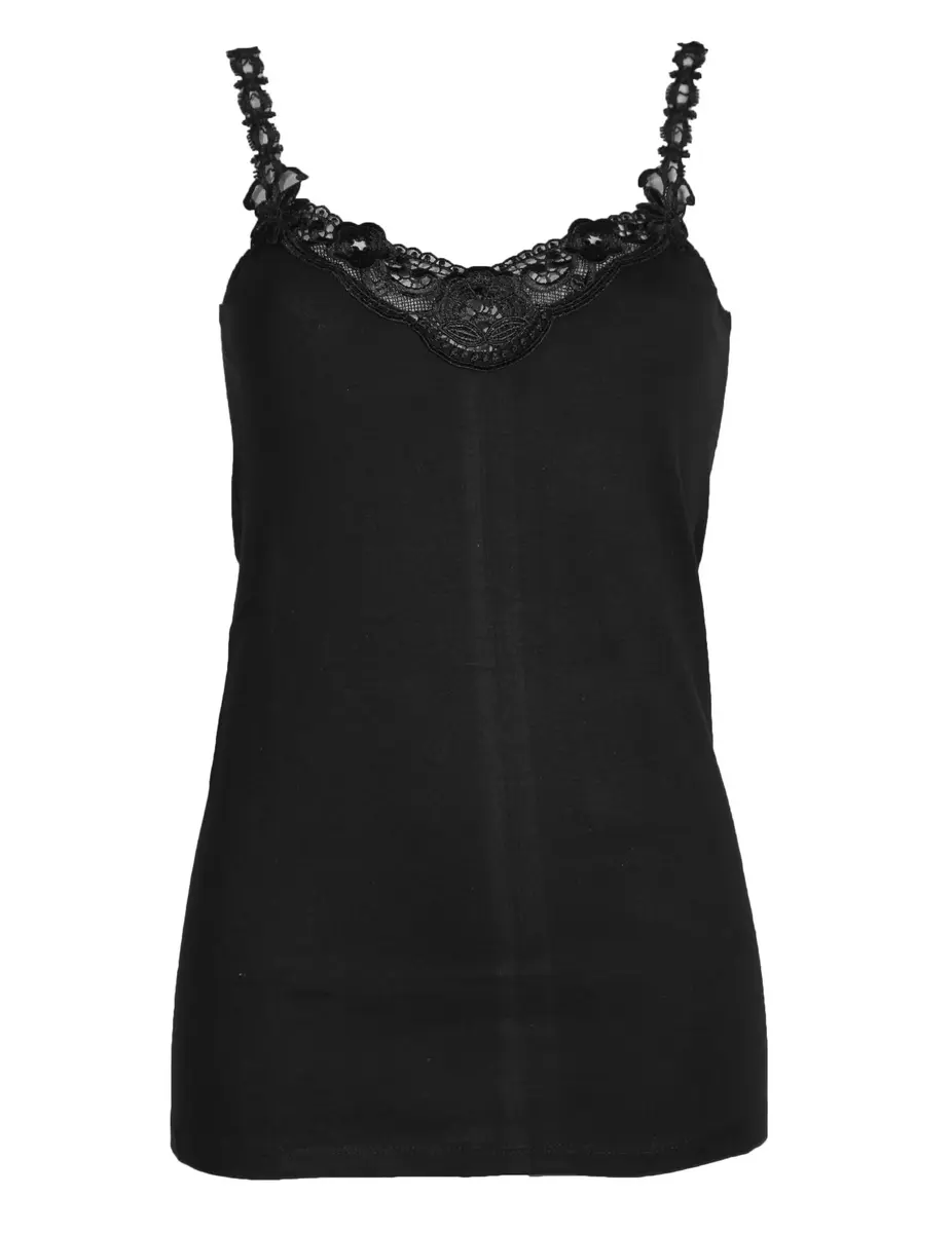 Toker dames Hemdje kant smal bandje 226/1 - Kanten dames onderhemd - Smalle bandjes - ondergoed Toker dames Hemdje kant smal bandje 226/1 - Kanten dames onderhemd - Smalle bandjes - ondergoed