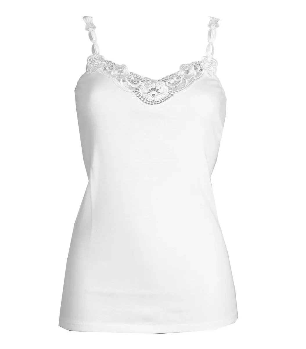 Toker dames Hemdje kant smal bandje 226/1 - Kanten dames onderhemd - Smalle bandjes - ondergoed Toker dames Hemdje kant smal bandje 226/1 - Kanten dames onderhemd - Smalle bandjes - ondergoed