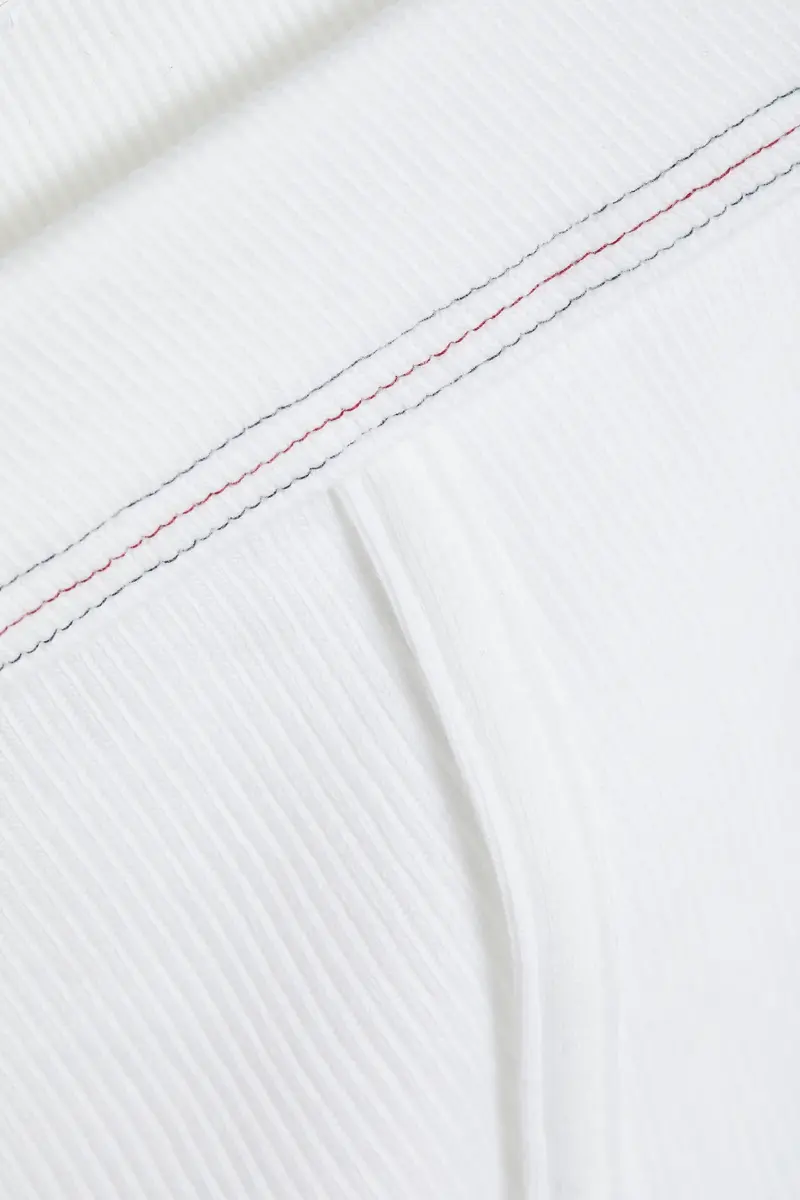 Conta heren tailleslip met gulp - Rib - Met sluiting - Heren onderbroek - 100% katoen wit mannen ondergoed Conta heren tailleslip met gulp - Rib - Met sluiting - Heren onderbroek - 100% katoen wit mannen ondergoed