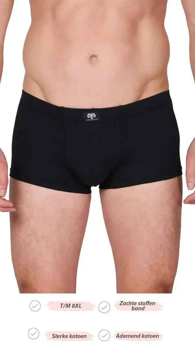 Ceceba 2-pak heren lage boxershorts - 2700 - grote maten ondergoed mannen - onderbroek