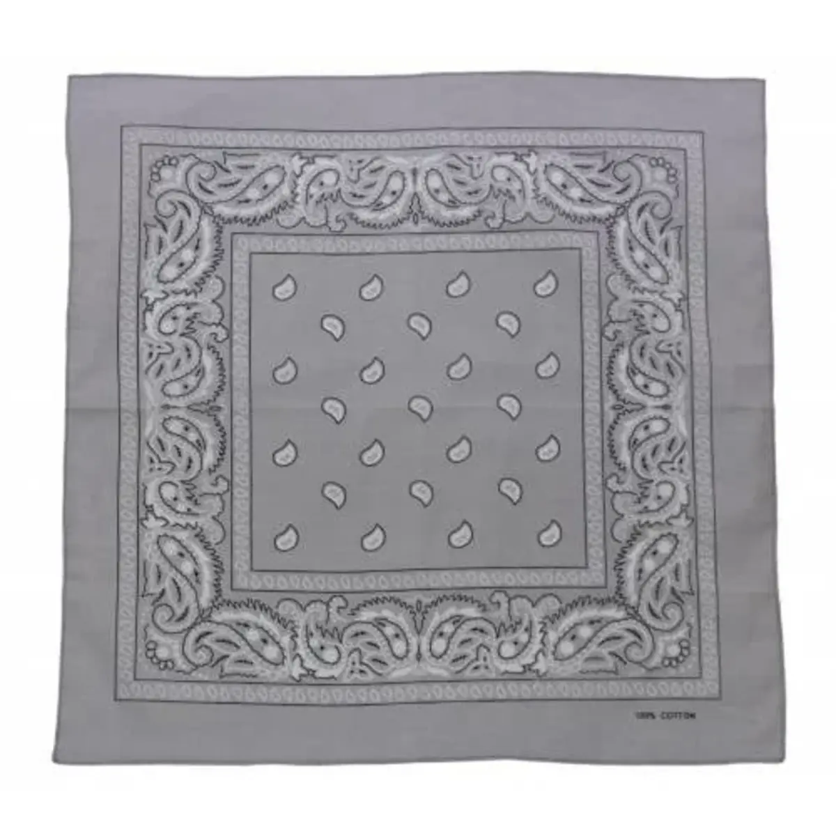 Boerenzakdoek Rain drop 54x54 - Rode zakdoek