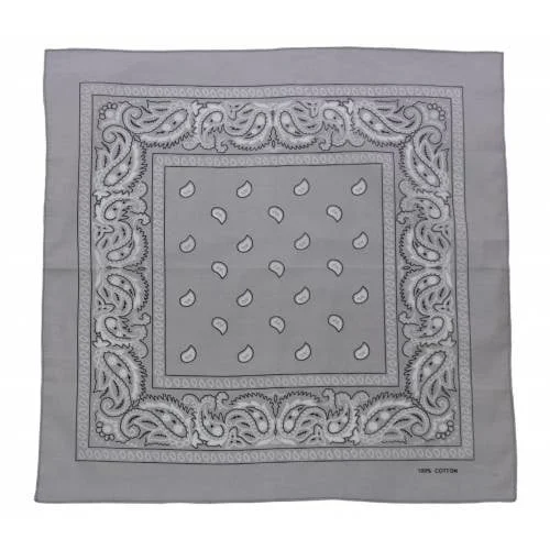 Boerenzakdoek Rain drop 54x54 - Rode zakdoek