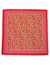 Boerenzakdoek Paisley rood 55 x 55 cm - Rode zakdoek