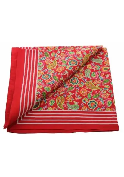 Boerenzakdoek Paisley rood 55 x 55 cm Boerenzakdoek Paisley rood 55 x 55 cm