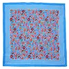 Boeren zakdoek Paisley blauw 55 x 55 cm