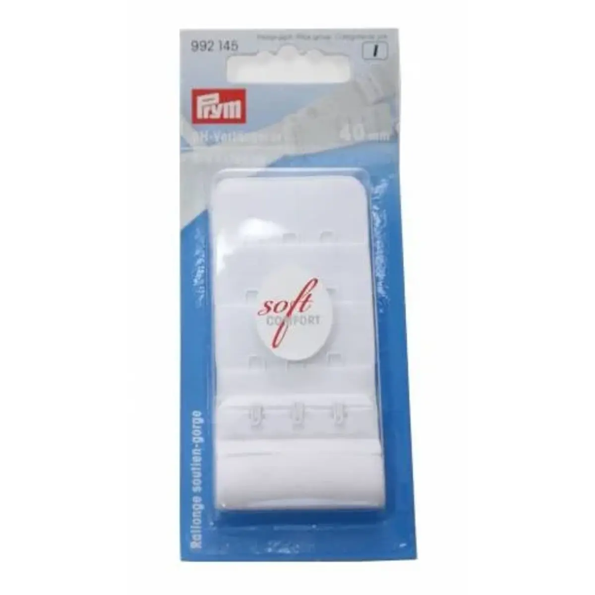 Prym BH verlengstuk 40 mm - 3 haakjes - Bh tussenstukje - Bh verlenger - breed