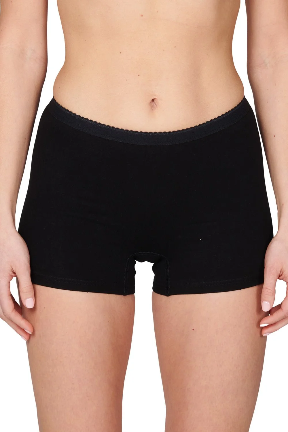 Beeren 2-pack Panty softly - Dames short - Vrouwen onderbroek - ondergoed - katoen - Badstof kruisje