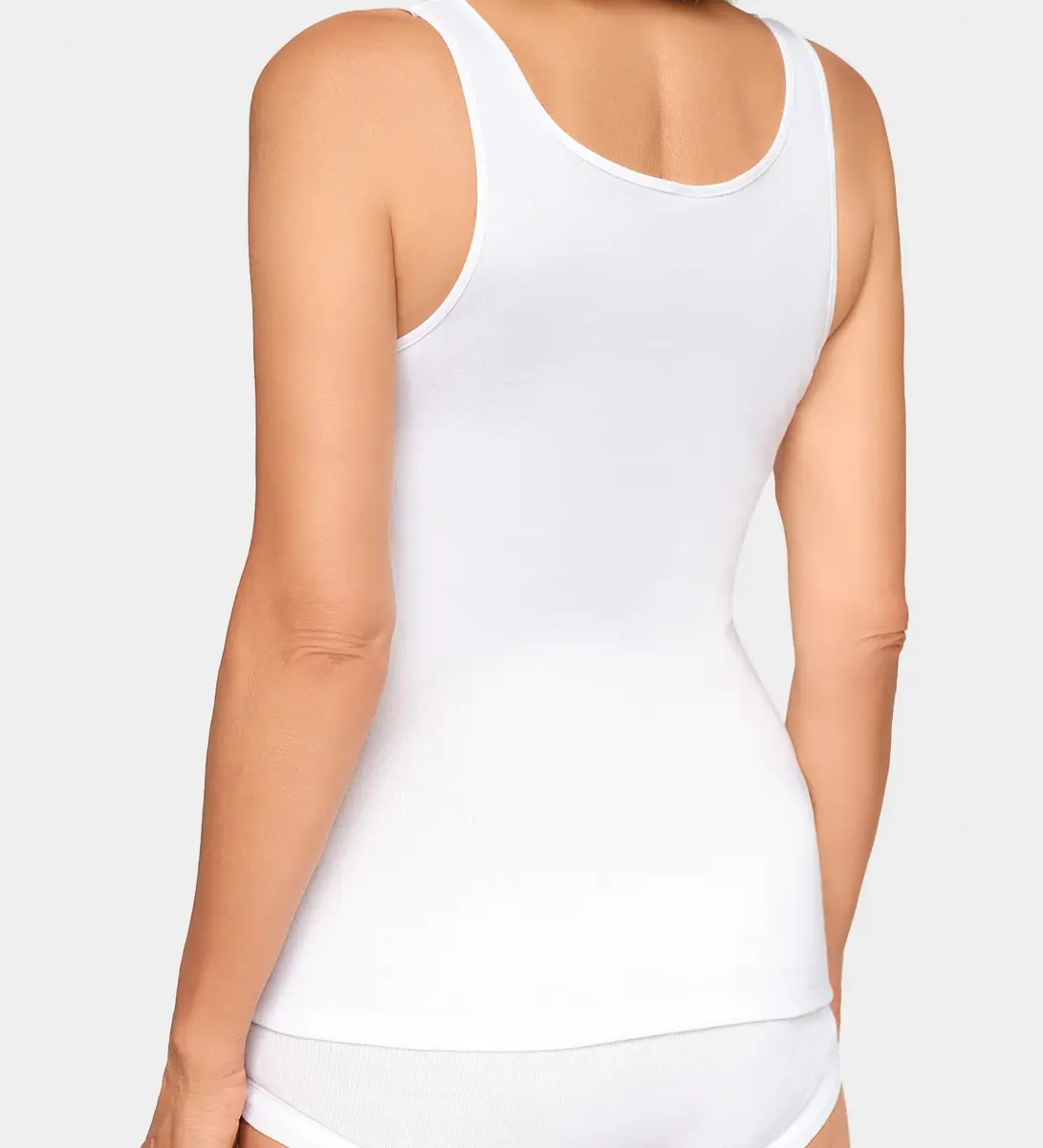 Beeren dames hemd met kant - Angela - Kanten onderhemd - Singlet - 100% katoen Beeren dames hemd met kant - Angela - Kanten onderhemd - Singlet - 100% katoen