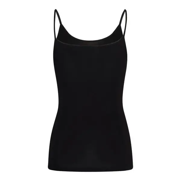 Beeren dames spaghetti hemd comfort feeling  - Katoenen onderhemd  wit, zwart  - Singlet smalle bandjes