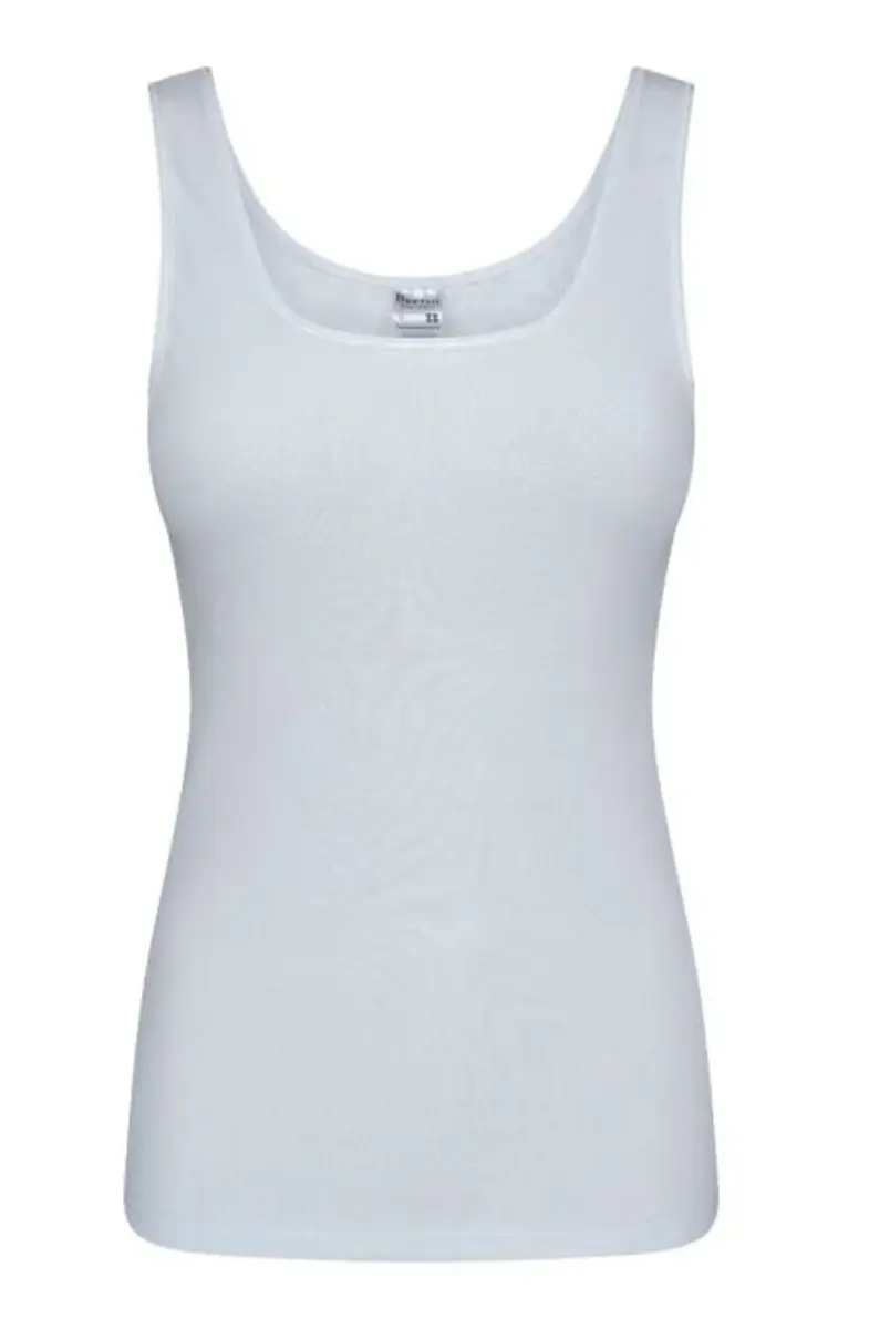 Beeren dames hemd Madonna - 100% Katoen - Dames onderhemd - Singlet - Brede bandjes - Hemdjes dames
