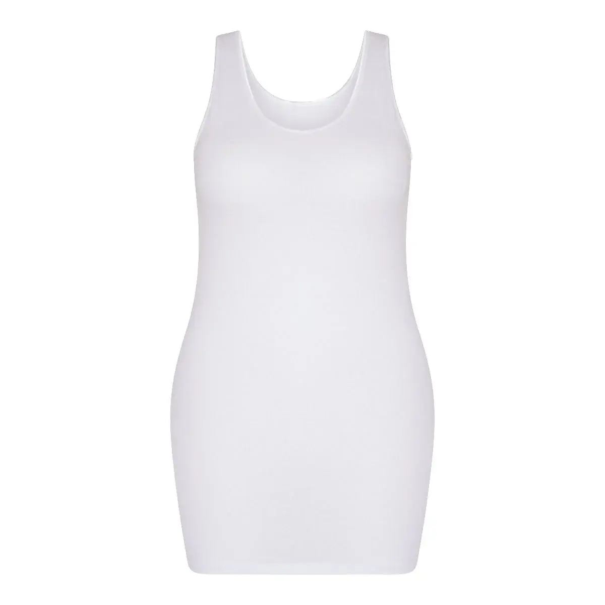Beeren dames Comfort XL hemd - Grote maten - Dames singlet - wit, zwart