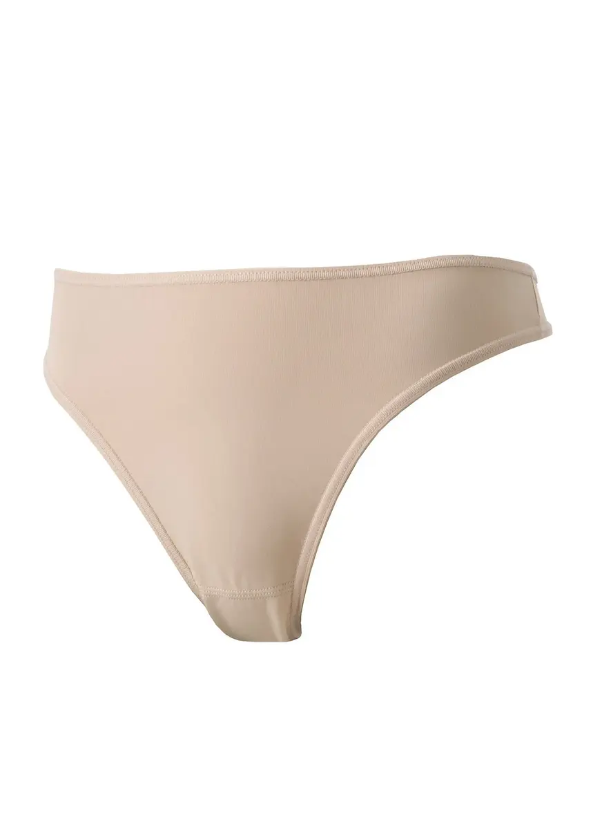 Avet string dames 3490 microfiber - Gladde string - onzichtbaar - Invisible - badstof kruisje - zwart, wit, rood, huidskleur