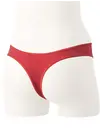 Avet string dames 3490 microfiber - Gladde string - onzichtbaar - Invisible - badstof kruisje - zwart, wit, rood, huidskleur