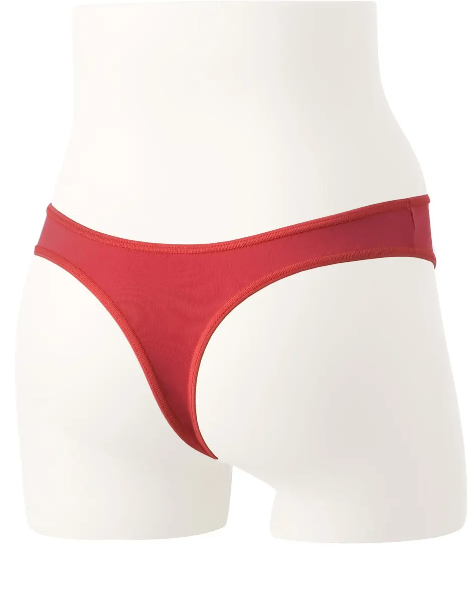 Avet string dames 3490 microfiber - Gladde string - onzichtbaar - Invisible - badstof kruisje - zwart, wit, rood, huidskleur